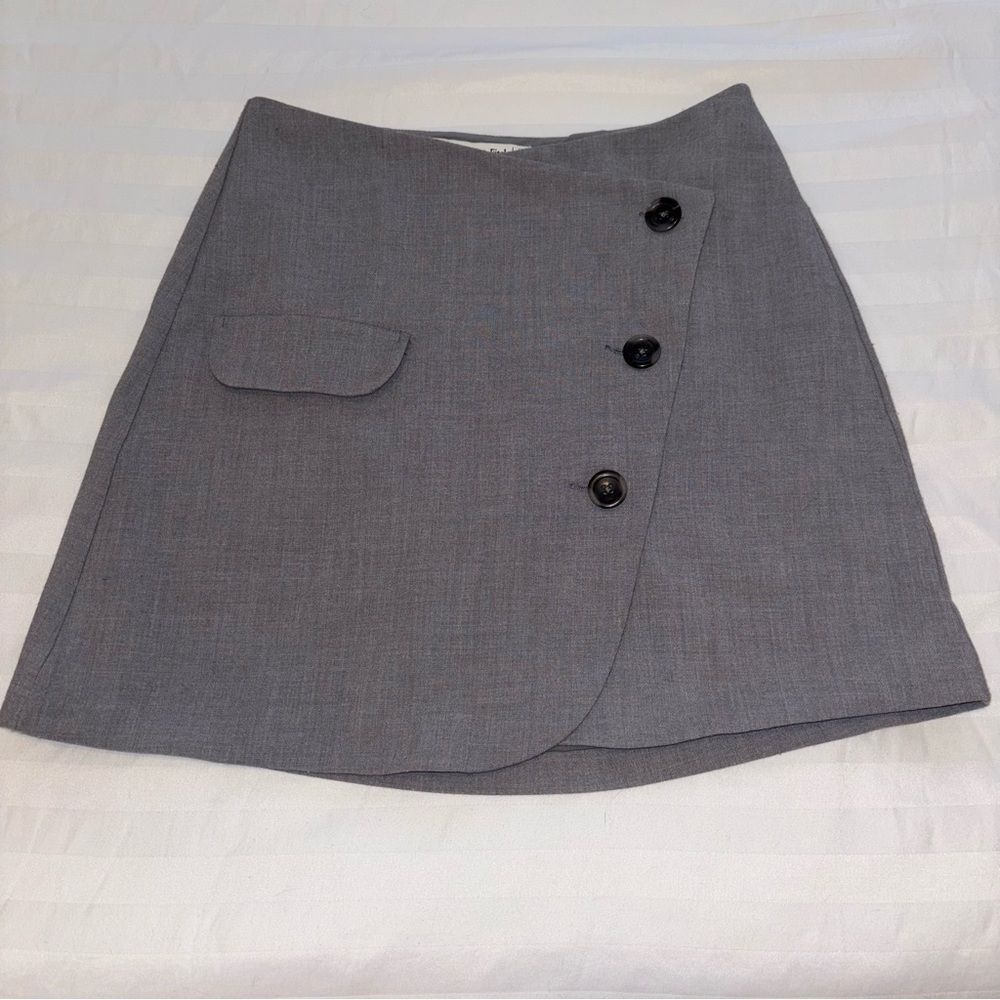 Abercrombie Button Mini Skirt